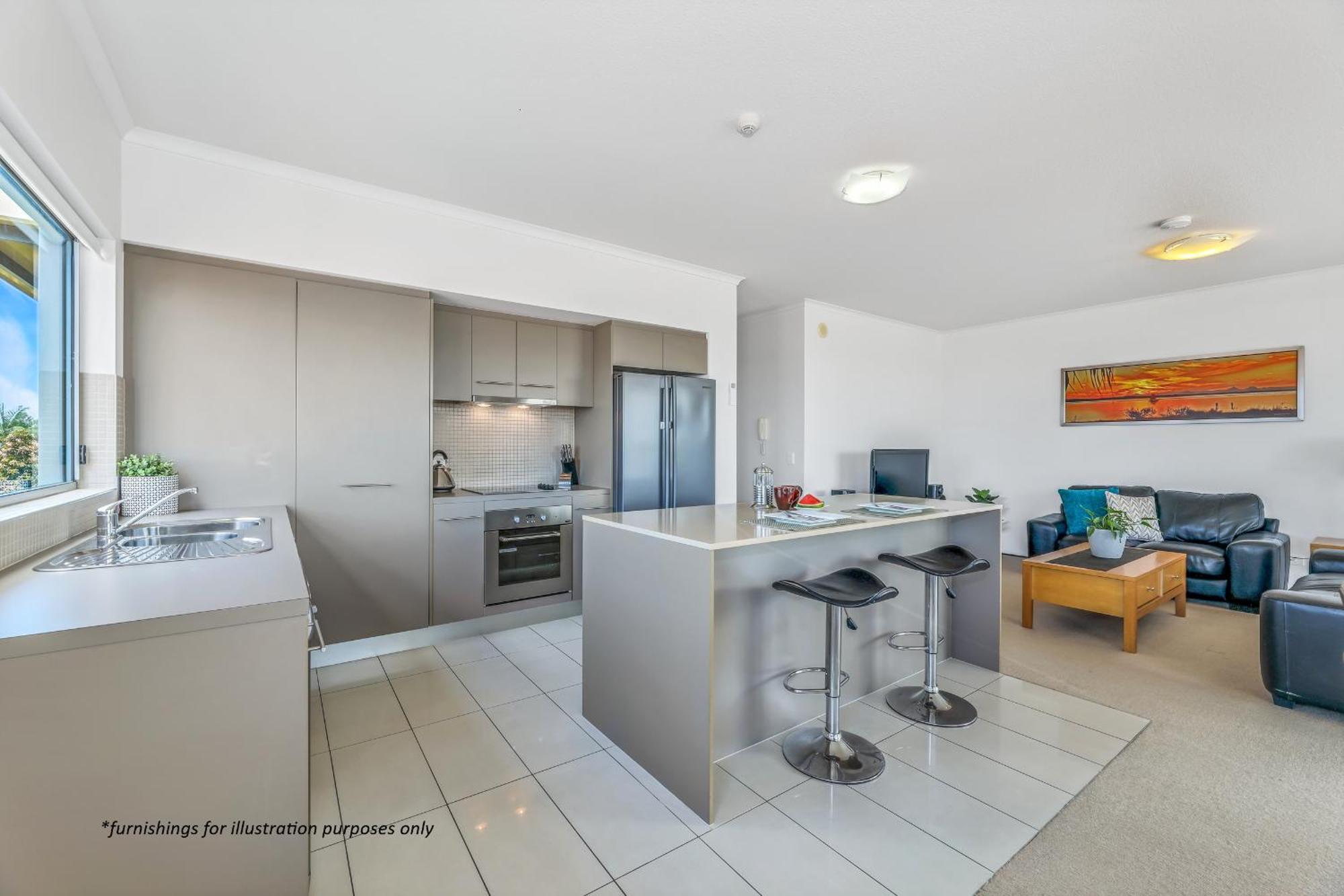 On The Bay Apartments Bongaree Экстерьер фото